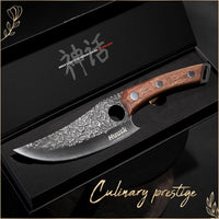 Huusk Chef Knife 11 inch, Kitchen Knive for Cutting, Boning, Chopping. Japanese Kitchen Knife Designed for Balance and Control, Blending Modern Style with Traditional Appeal. Meat Knife, Sharp Knives