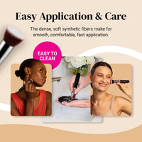 Premium  Flat Top Kabuki Foundation Brush By KESHIMA - Cart Shape