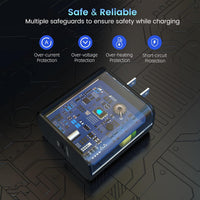 45W Super Fast Charger Type C, [2 Pack] 45 Watt USB-C Charger PD/PPS Wall Charging Block for Samsung Galaxy S25 Ultra/S25+/S25/S24/S23 Ultra/S23+/S22 Ultra/S22+/S20 Ultra, Tab S8(with 2X 6.6ft Cable)