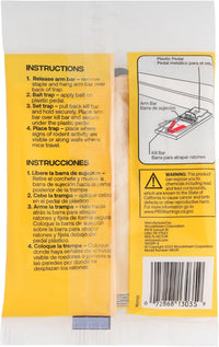 Victor Mouse Traps M035-12, Plastic Pedal, Sustainably Sourced FSC Wood, Wooden Mouse Traps, 12 Pack