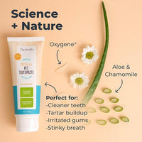 Oxyfresh Premium Dog & Cat Dental Gel Toothpaste - Best Teeth Cleaning Gel Helps Fight Plaque, Tartar and Freshen Bad Dog & Cat Breath - Best Pet Dental Care Toothpaste - 4oz - Cart Shape