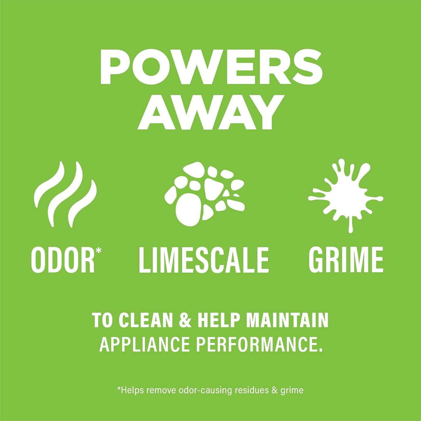 Affresh Dishwasher Cleaner, Helps Power Away Odor Causing Bacteria, Limescale, Mineral Deposits & Grime Inside Pump, Tub & Hoses, 6 Tablets, 6 Month Supply