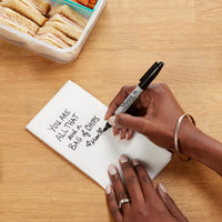 Sharpie Permanent Markers | Fine Point for Bold Details | Black Ink | 12 Marker Pens