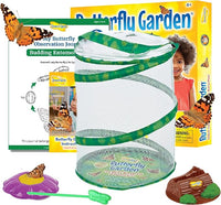 Insect Lore Butterfly Garden Kit, Painted Lady Butterfly Kit with Voucher for Live Caterpillars, Butterfly Habitat, STEM Journal & More Visit the Insect Lore Store - Cart Shape