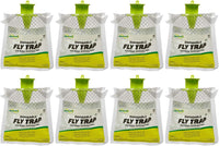 RESCUE! Outdoor Disposable Hanging Fly Trap - 8 Traps