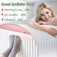Radiator Cleaner Brush Thin Long 81cm Boar Bristles, Radiator Duster Brush Long Thin Bendable Flexible with Easy Grip Handle, Radiator Brushes for Cleaning Dust Inside Vanes and Backside