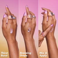 e.l.f. SKIN The Hottest Drops Duo, Holy Hydration! - Cart Shape