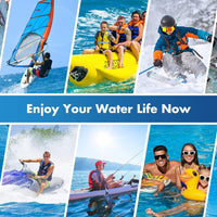 UNBREAKcable Floating Waterproof Phone Pouch 2 Pack, IPX8 Waterproof Phone Case Dry Bag Kayak/Beach/Cruise Travel Essentials, Water Proof Pouch for iPhone 16 15 Pro Max, Samsung S25 Ultra S24 S23-7"