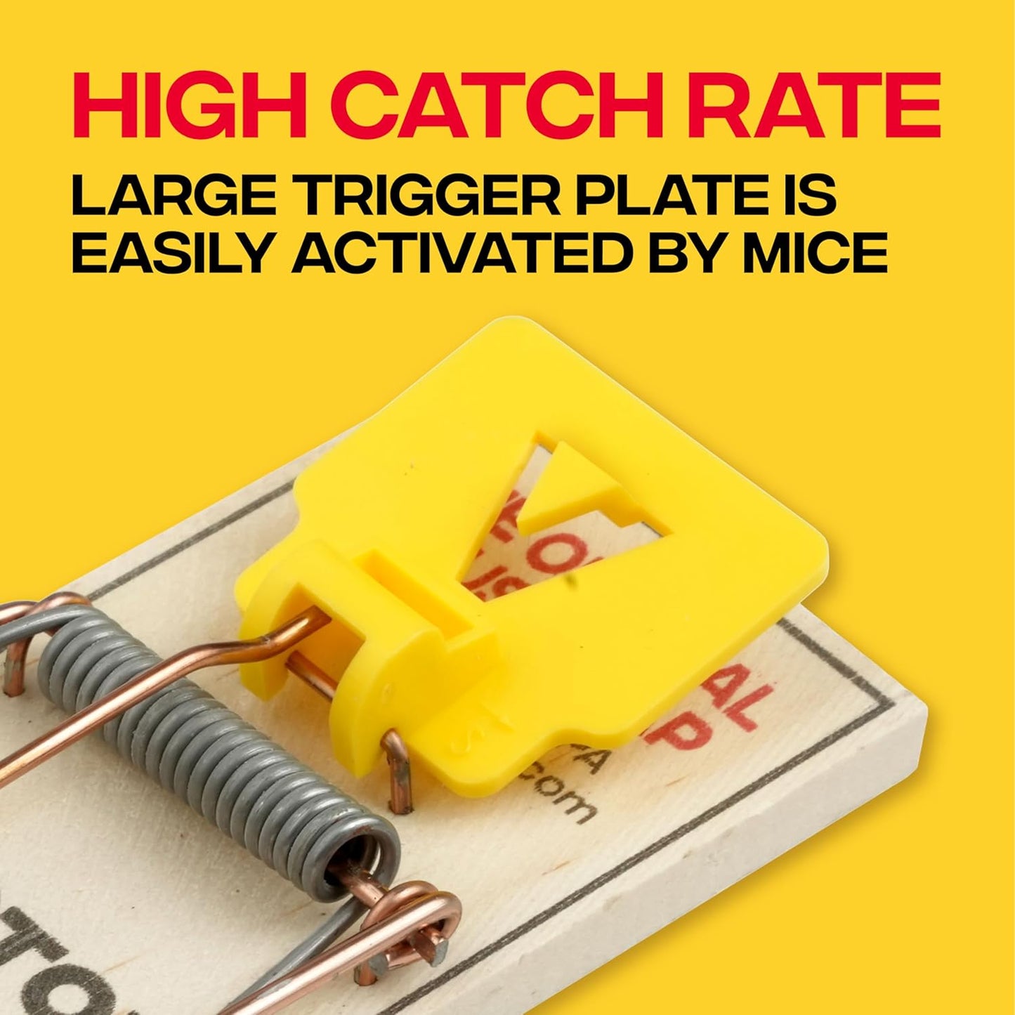 Victor Mouse Traps M035-12, Plastic Pedal, Sustainably Sourced FSC Wood, Wooden Mouse Traps, 12 Pack