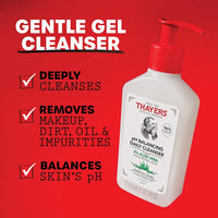 THAYERS pH Balancing Daily Cleanser, Face Wash with Aloe Vera 8 FL Oz. - Cart Shape