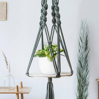 Utopia Home Plant Pots Indoor with Drainage Holes – Set of 5 White Plastic Flower Pots (7/6.6/6/5.3/4.8 Inch) – Modern Planters for Indoor Plants, Room & Office Décor, Great Stocking Stuffers