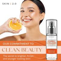 Vitamin C Serum - Dermatologist Tested, Anti-Aging & Dark Spot Remover 1.69 Fl. oz - Cart Shape