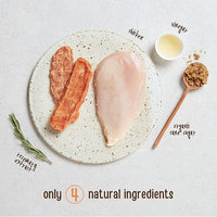 Full Moon Chicken Jerky Healthy All Natural Dog Treats Human Grade Made in USA Grain Free, 1.5 Pound (Pack of 1)