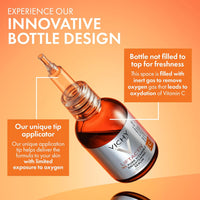 Vichy LiftActiv Vitamin C Serum For Face, Brightening Serum With Pure Vitamin C + Hyaluronic Acid + Vitamin E, Reduces Fine Lines, Smooths Skin Texture, Improves Radiance, Anti Aging