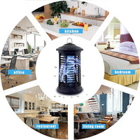 Electric Bug Zapper Indoor/Outdoor, 4200V High Powered Mosquito Zappers Killer, Waterproof Insect Fly Swatter Zapper Mosquito Trap Outdoor, Fly Traps, Insect Killer for Home,Garden,Backyard, Camping - Cart Shape