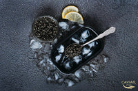 𝐁𝐄𝐒𝐓𝐒𝐄𝐋𝐋𝐄𝐑 Premium Siberian Sturgeon Royal Black Caviar - 1.1 oz - (30g) - Classical Sturgeon Malossol Sturgeon Black Roe - [SEPTEMBER 2025]