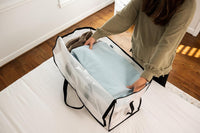 ClearSpace Large Moving Boxes & Storage Bags – Oversized Packing Bags with Backpack Straps, Zippers & Handles – Heavy-Duty for College Dorm, Christmas Decorations, 6 Pack