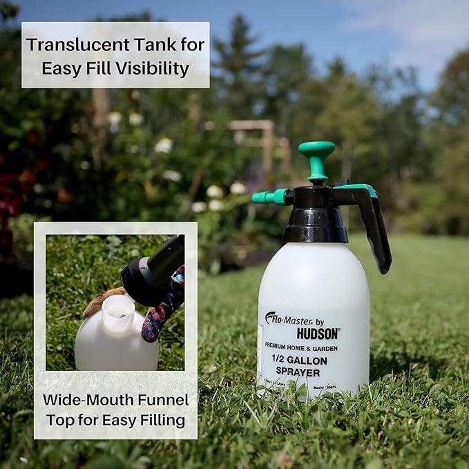 Flo-Master by Hudson Half-Gallon Home and Garden Handheld Sprayer