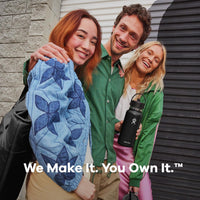 Hydro Flask Water Bottle - Insulated Stainless Steel - Wide Straw Lid, Non Spill, Leakproof in 32 Oz Black