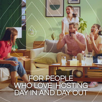 Air Wick Plug in Scented Oil Refill, 10ct, Fresh Linen, Air Freshener, Essential Oils, Eco Friendly Pack