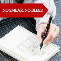 Sharpie S-Gel | Gel Pens | Medium Point (0.7mm) | Black Ink | 3 Count