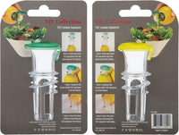 YZC Lemon Squeezer – 2-Pack Lemon-Juicer – BPA-Free Plastic Lime Juicer– Compact Juice Extractor Citrus Press with Lid – Squeeze Lime for Cocktails, Drinks